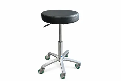 Photo Tabouret roulette ajustable